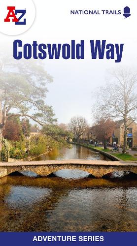 Бумажная книга «Cotswold Way: Plan Your Next Adventure with A-Z», автор A-Z Maps - фото №1