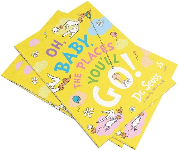 Бумажная книга «Oh, Baby, The Places You'll Go!», автор Доктор Сьюз - фото №1