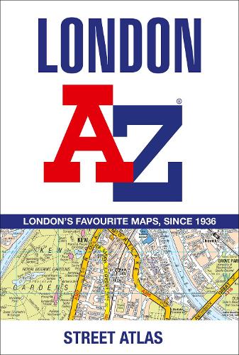 Бумажная книга «London A-Z Street Atlas», автор A-Z Maps - фото №1