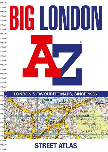 Бумажная книга «Big London A-Z Street Atlas», автор A-Z Maps - фото №1
