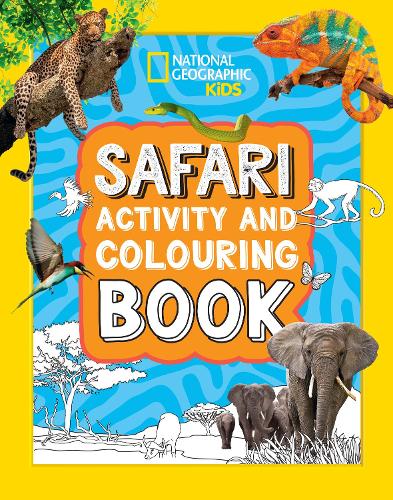[object Object] «Safari Activity and Colouring Book», автор National Geographic Kids - фото №1