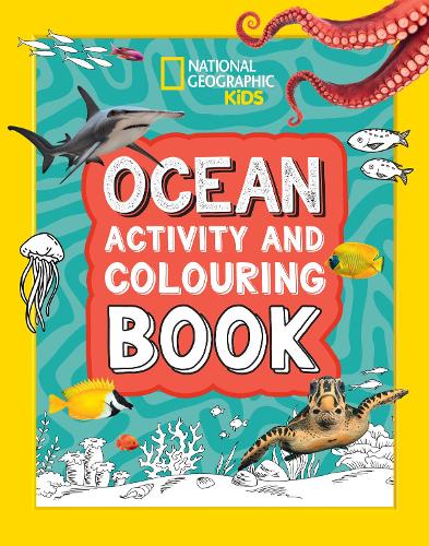 [object Object] «Ocean Activity and Colouring Book», автор National Geographic Kids - фото №1