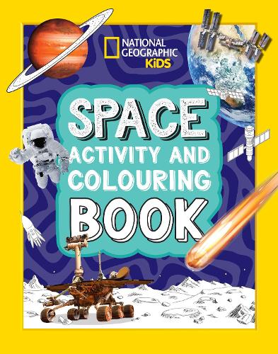 Бумажная книга «Space Activity and Colouring Book», автор National Geographic Kids - фото №1