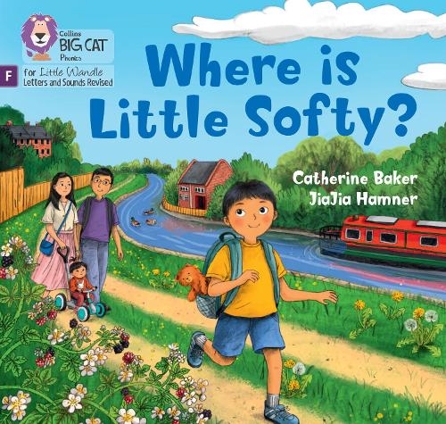 Паперова книга «Where is Little Softy?: Foundations for Phonics», автор Кетрін Бейкер - фото №1