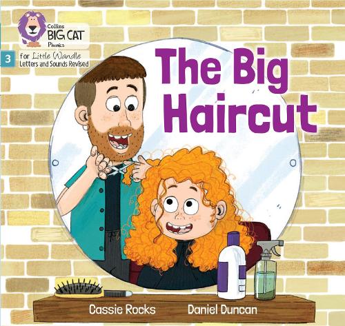 Паперова книга «The Big Haircut: Phase 3 Set 2 Blending Practice», автор Кессі Рокс - фото №1
