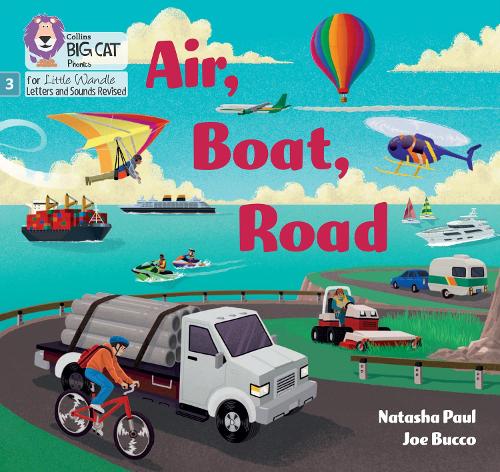Паперова книга «Air, Boat, Road: Phase 3 Set 2 Blending Practice», автор Наташа Пол - фото №1