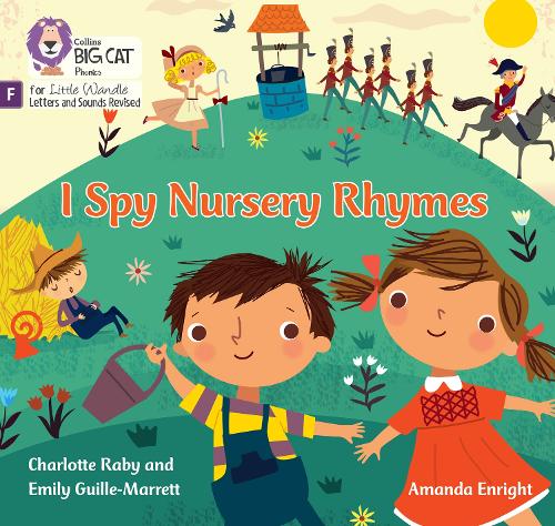 Паперова книга «I Spy Nursery Rhymes: Foundations for Phonics», авторів Шарлотта Рейбі, Емілі Гілл-Марретт - фото №1