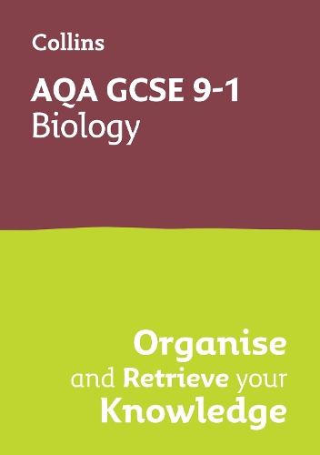 Паперова книга «AQA GCSE 9-1 Biology Organise and Retrieve Your Knowledge», автор Collins GCSE - фото №1