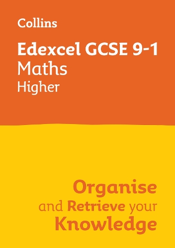Бумажная книга «Edexcel GCSE 9-1 Maths Higher Organise and Retrieve Your Knowledge», автор Collins GCSE - фото №1