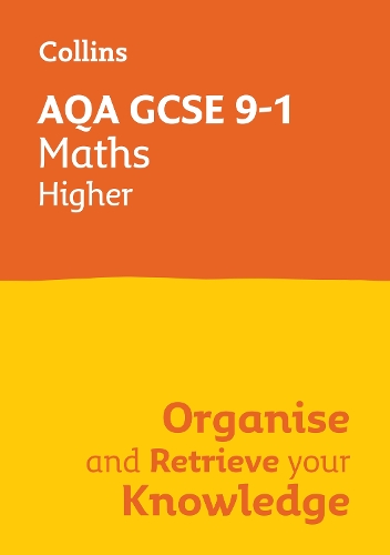 Паперова книга «AQA GCSE 9-1 Maths Higher Organise and Retrieve Your Knowledge», автор Collins GCSE - фото №1