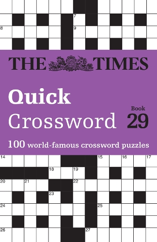 Паперова книга «The Times Quick Crossword Book 29: 100 General Knowledge Puzzles», автор Джон Грімшоу - фото №1