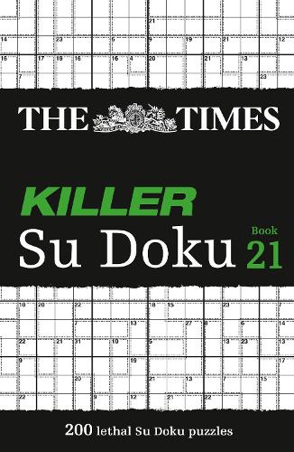 Паперова книга «The Times Killer Su Doku Book 21: 200 Lethal Su Doku Puzzles», автор The Times Mind Games - фото №1