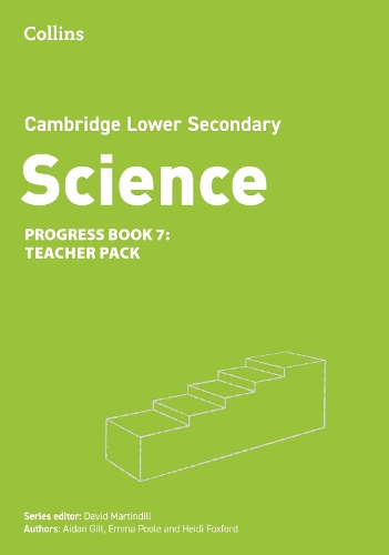 Бумажная книга «Cambridge Lower Secondary Science Progress Teacher’s Pack: Stage 7», авторов Эйдан Гилл, Дэвид Мартиндилл, Эмма Пул, Хейди Фоксфорд - фото №1