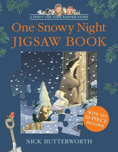 Паперова книга «One Snowy Night Jigsaw Book», автор Нік Баттерворт - фото №1