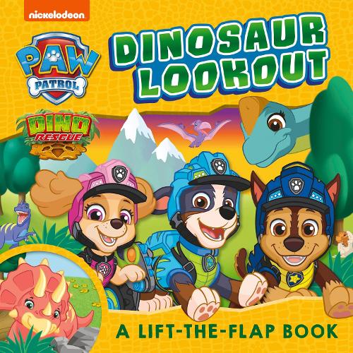 Бумажная книга «PAW Patrol Dinosaur Lookout Lift-the-Flap Book» - фото №1