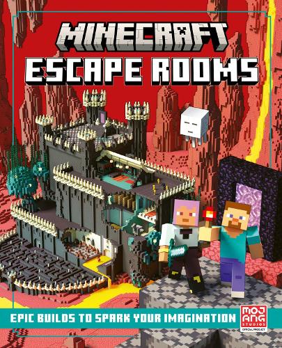 Паперова книга «Minecraft Escape Rooms», автор Mojang AB - фото №1