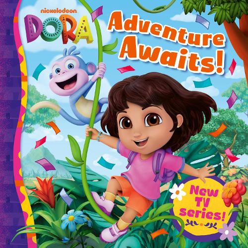 Паперова книга «Dora Adventure Awaits!», автор DORA - фото №1