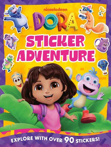 Бумажная книга «Dora Sticker Adventure Book», автор DORA - фото №1