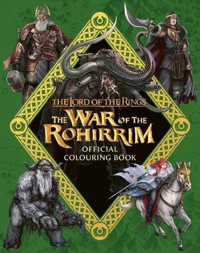 Бумажная книга «The Lord of the Rings: The War of the Rohirrim Official Colouring Book», автор Братья Уорнэр - фото №1