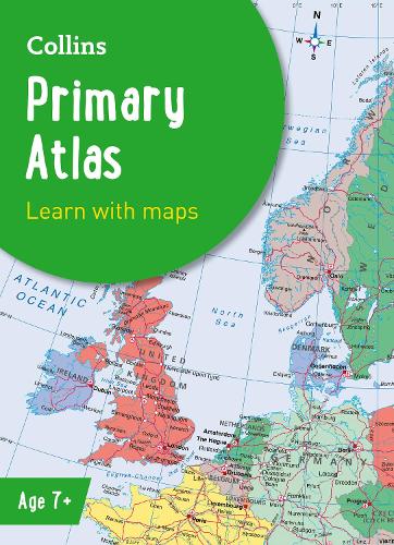 Паперова книга «Collins Primary Atlas: Ideal for Learning at School and at Home», автор Collins Maps - фото №1
