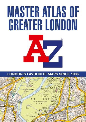 Бумажная книга «A -Z Master Atlas of Greater London», автор A-Z Maps - фото №1