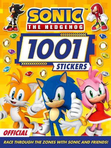 Паперова книга «Sonic the Hedgehog 1001 Stickers», автор Sonic The Hedgehog - фото №1