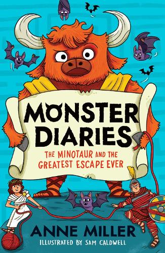 Paper book «Monster Diaries: The Minotaur and the Greatest Escape Ever», author Энн Миллер / Енн Міллер /  - фото №1