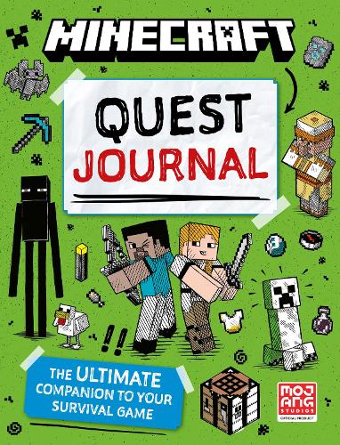 Паперова книга «Minecraft Quest Journal», автор Mojang AB - фото №1