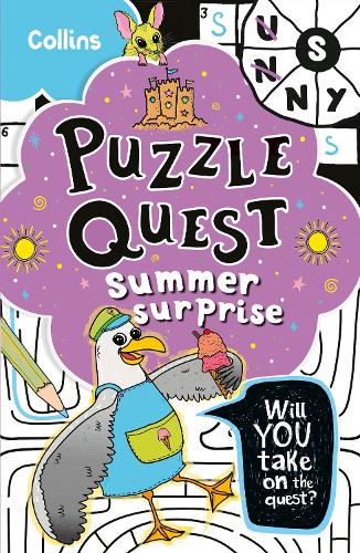 Паперова книга «Puzzle Quest Summer Surprise: Mystery Puzzles for Kids», автор Кіа Марі Хант - фото №1