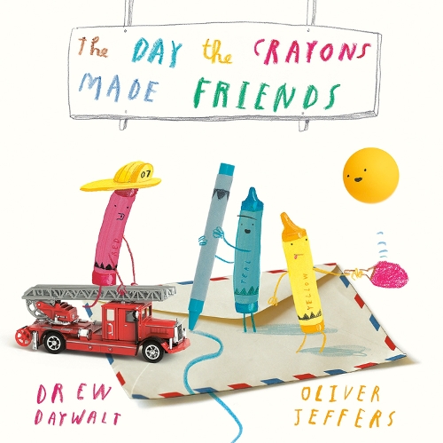 Паперова книга «The Day the Crayons Made Friends», автор Дрю Дейволт - фото №1