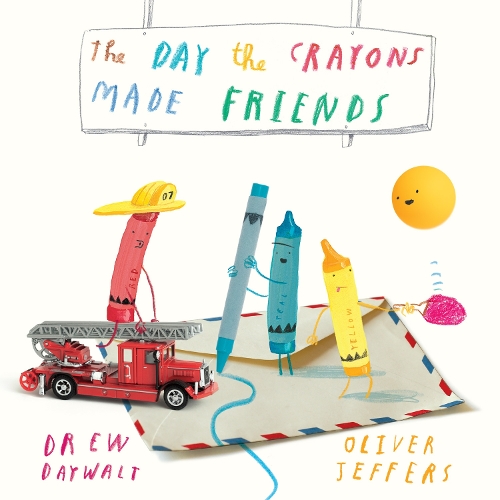 Бумажная книга «The Day the Crayons Made Friends», автор Дрю Дейволт - фото №1