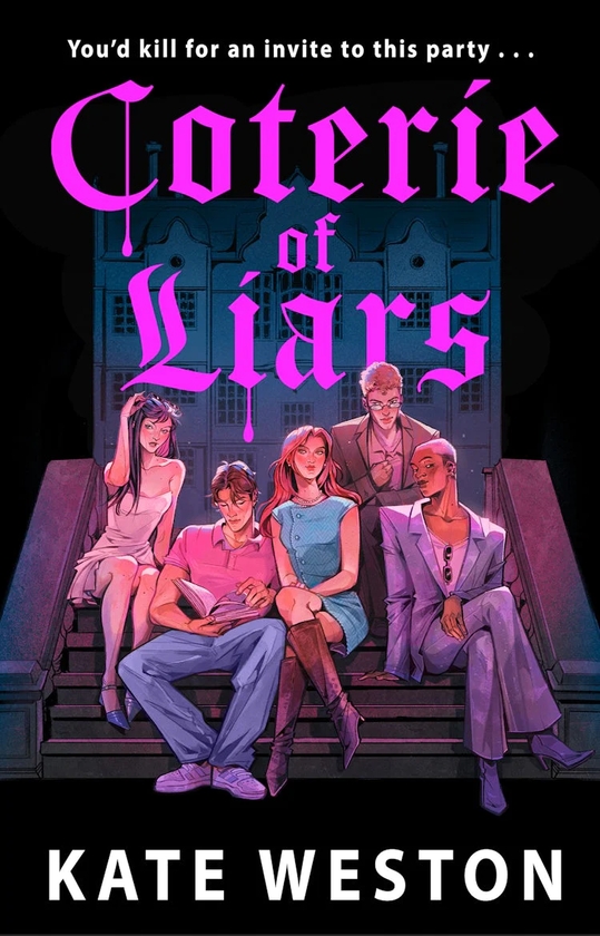 Бумажная книга «Coterie of Liars», автор Кейт Вестон - фото №1