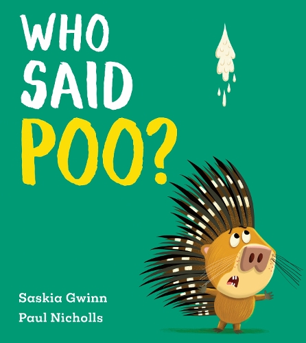 Паперова книга «Who Said Poo?», автор Саскія Гвінн - фото №1