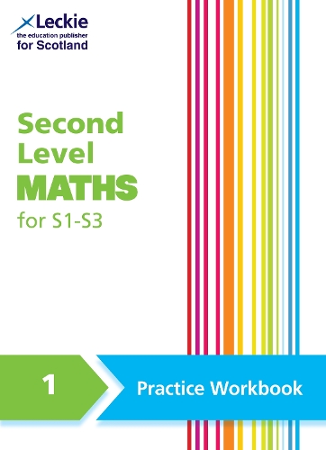 [object Object] «Second Level Maths Practice Workbook 1 for S1 – S3», авторов Кэрол Лайон, Крейг Лоутер, Линда Лапер - фото №1