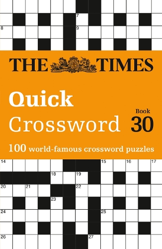Паперова книга «The Times Quick Crossword Book 30: 100 General Knowledge Puzzles», автор Джон Грімшоу - фото №1
