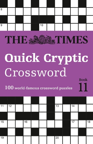 Паперова книга «The Times Quick Cryptic Crossword Book 11: 100 World-Famous Crossword Puzzles», автор Джейсон Крамптон - фото №1