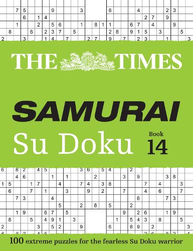 Бумажная книга «The Times Samurai Su Doku 14: 100 Extreme Puzzles for the Fearless Su Doku Warrior», автор The Times Mind Games - фото №1