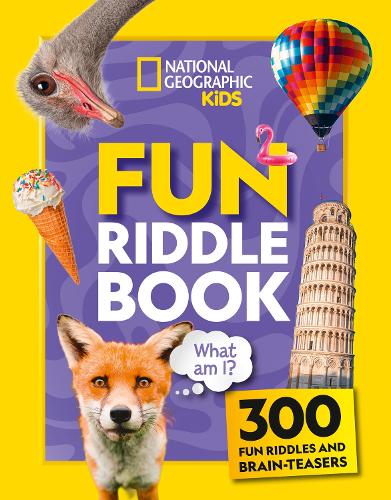 Бумажная книга «Fun Riddle Book: 300 Fun Riddles and Brain-Teasers», автор National Geographic Kids - фото №1