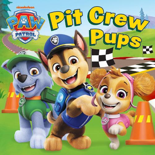 Бумажная книга «PAW Patrol Pit Crew Pups board book» - фото №1