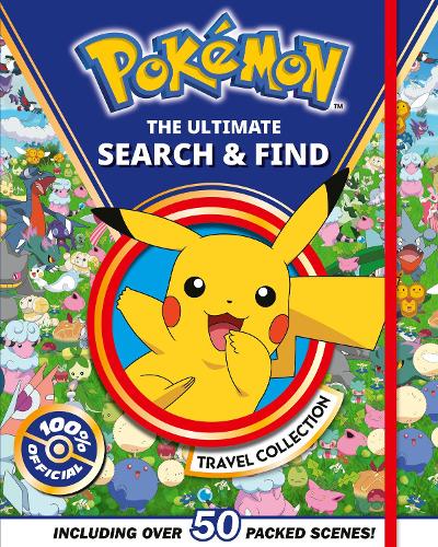 Паперова книга «Pokémon: The Ultimate Search & Find Travel Collection», автор Покемони - фото №1