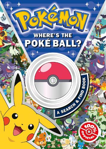 Бумажная книга «Pokémon Where’s the Poké Ball? A Search and Find Book», автор Покемоны - фото №1
