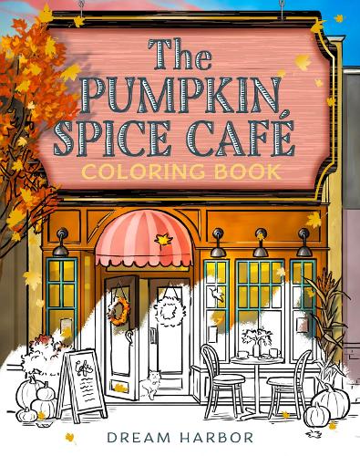 Паперова книга «The Pumpkin Spice Cafe and Coloring Book (set of 2 books)», автор Лорі Ґілмор - фото №1