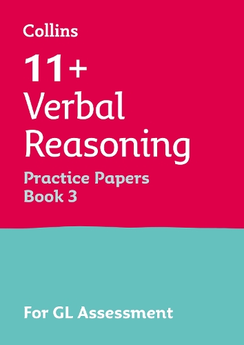 Бумажная книга «11+ Verbal Reasoning Practice Papers Book 3: For the 2026 Gl Assessment Tests», автор Collins 11+ - фото №1