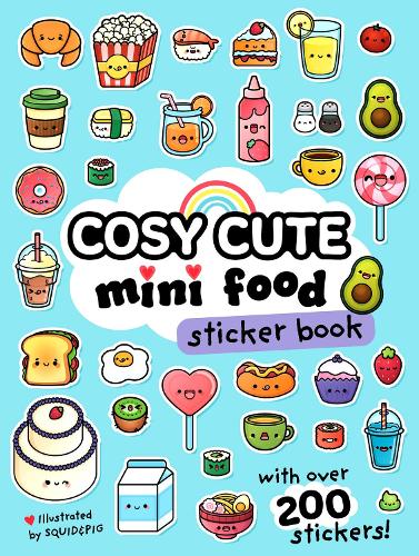 Бумажная книга «Cosy Cute Mini Food Sticker book» - фото №1