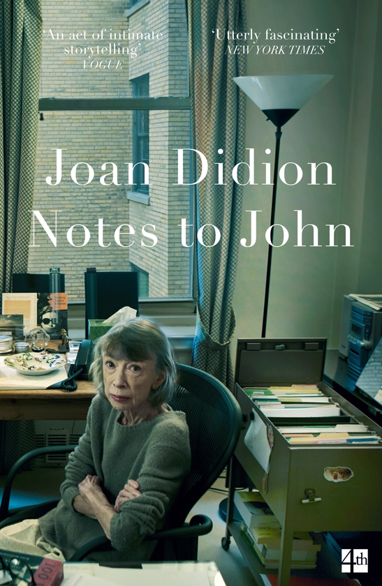 Бумажная книга «Notes to John», автор Джоан Дидион - фото №1
