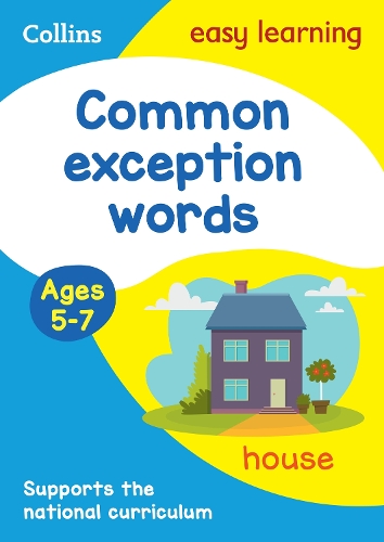 Паперова книга «Common exception words Activity book Ages 5-7», автор Collins Easy Learning - фото №1