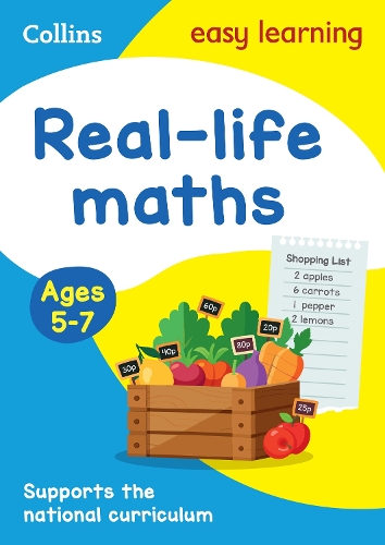 Паперова книга «Real-life maths Activity Book Ages 5-7», автор Collins Easy Learning - фото №1