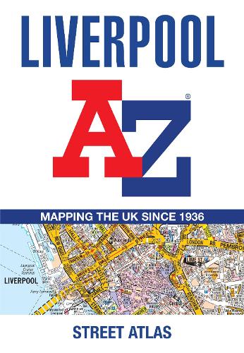Бумажная книга «Liverpool A-Z Street Atlas: Accurate Street Map for Easy Navigation (A5)», автор A-Z Maps - фото №1