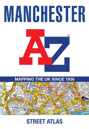 Бумажная книга «Manchester A-Z Street Atlas: Accurate Street Map for Easy Navigation (A5)», автор A-Z Maps - фото №1