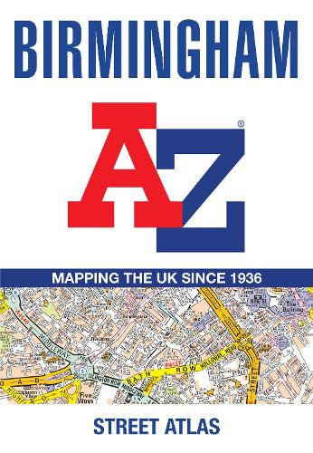 Бумажная книга «Birmingham A-Z Street Atlas: Accurate Street Map for Easy Navigation (A5)», автор A-Z Maps - фото №1